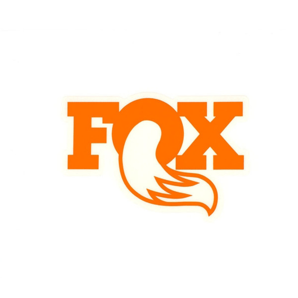 Fox Shox Original Logo Promo Decal 8 cm Orange online Fox Shox Original Logo Promo Decal 8 cm Orange online